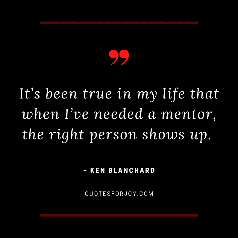Quotes About Mentors