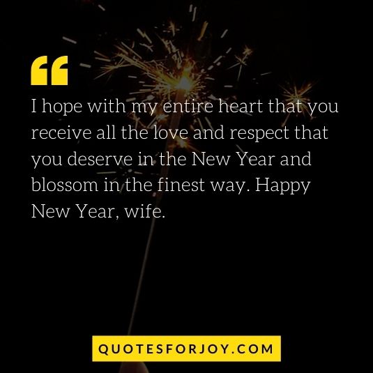 New Year Messages For Your Love 3