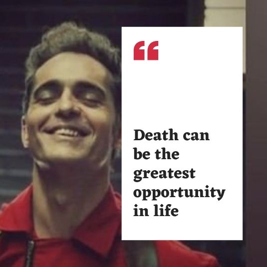 Berlin's quotes money heist2