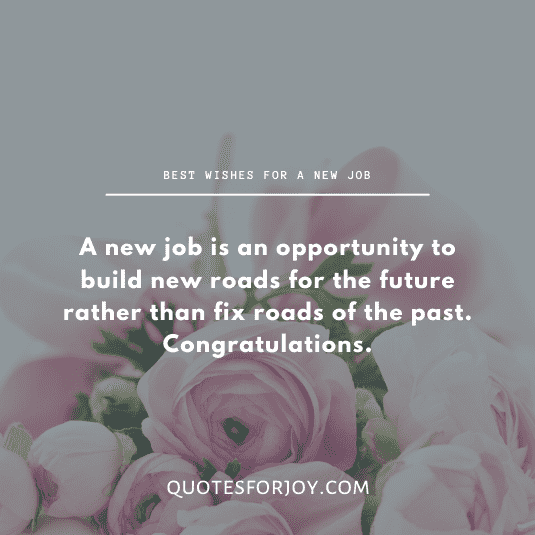 Best wishes for a new job-5