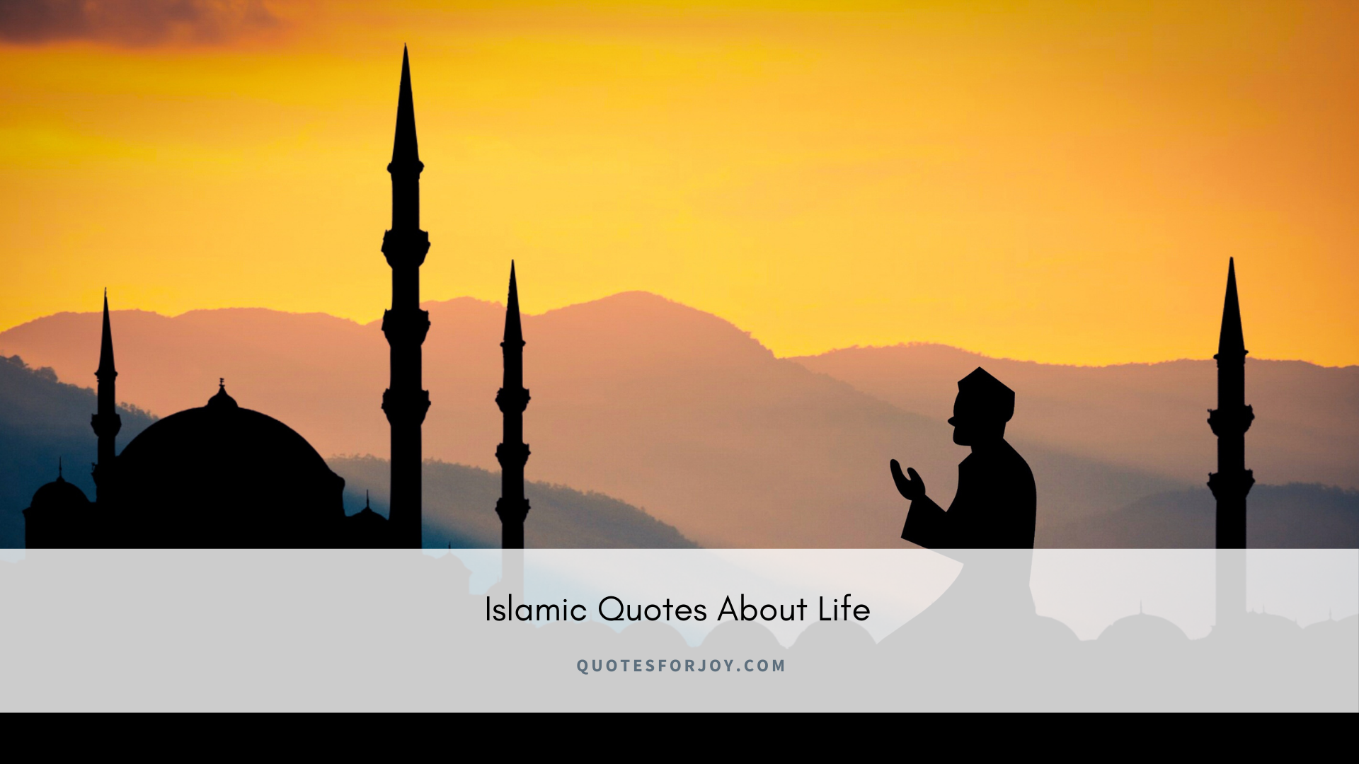 islamic quotes about life