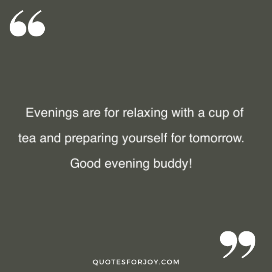 Good Evening Messages 1