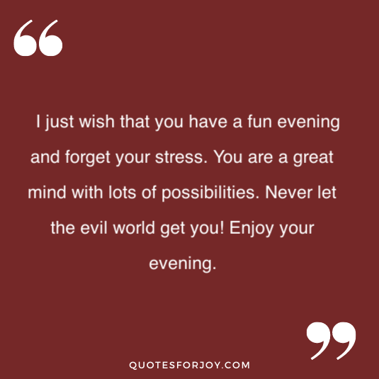 Good Evening Messages 6