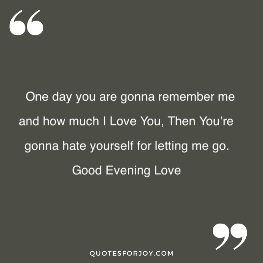 Good Evening Quotes for Him Her 2