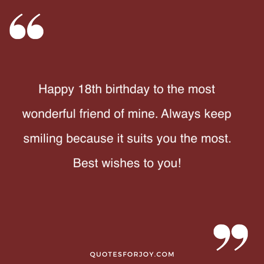 Happy 18th birthday 0