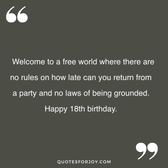 Happy 18th birthday 6