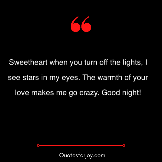 Romentic & Lovely good night quotes