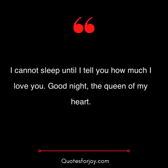 Romentic and Lovely good night quotes 10