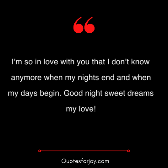 Romentic and Lovely good night quotes 15