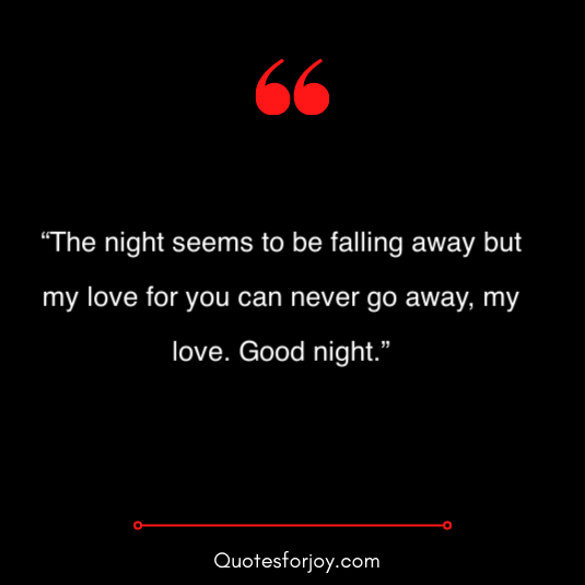 Romentic and Lovely good night quotes 19