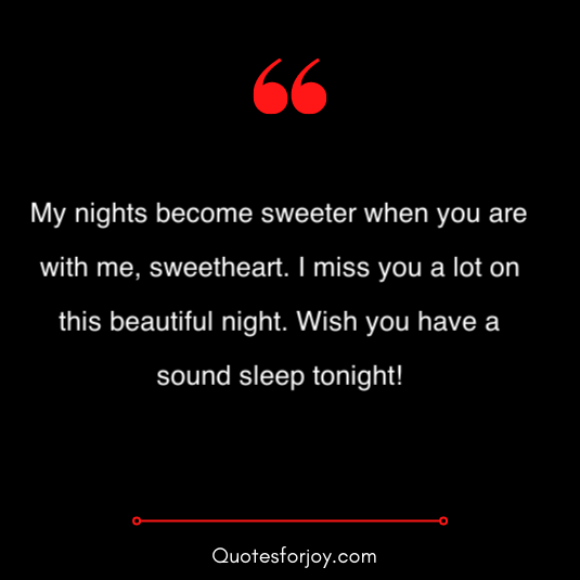 Romentic and Lovely good night quotes 21