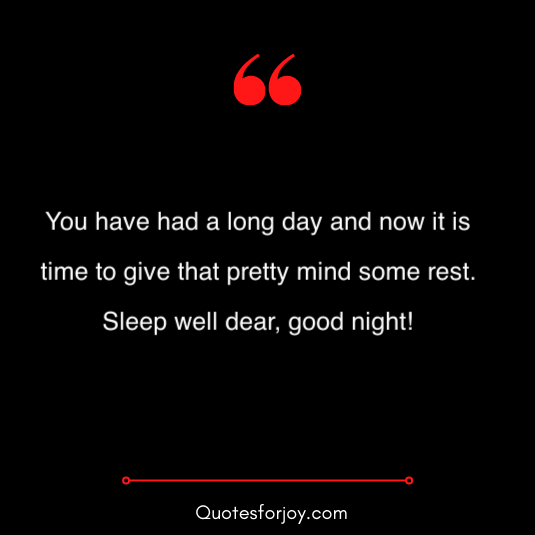 Romentic and Lovely good night quotes 25