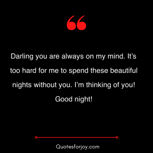 Romentic and Lovely good night quotes 28