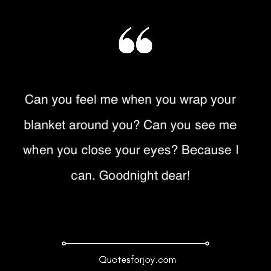 Romentic and Lovely good night quotes 5