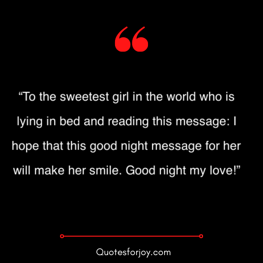 good night quotes for your love 1