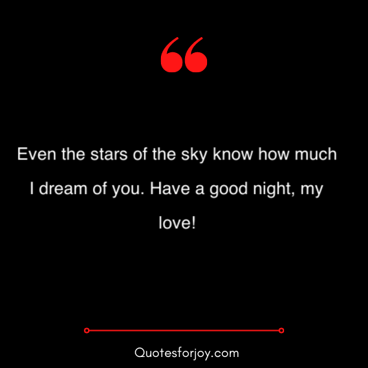 good night quotes for your love 14