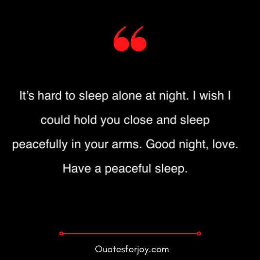 good night quotes for your love 15