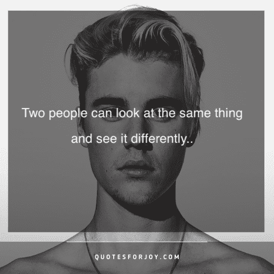 189 Justin Bieber Quotes to remember with images