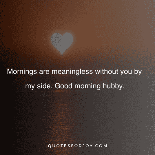 Good Morning Shayari for Husband 21