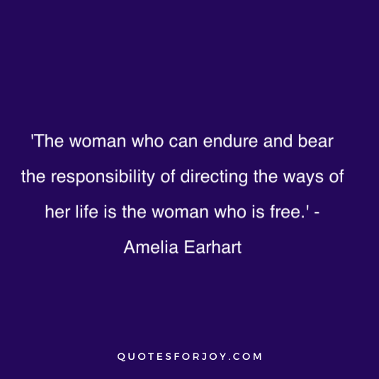 Amelia Earhart Quote 11