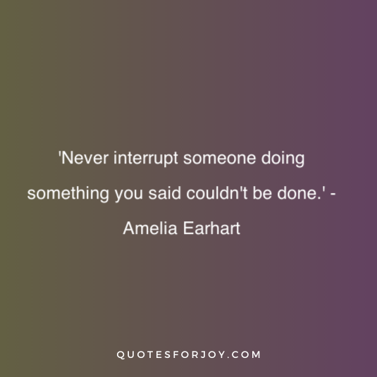 Amelia Earhart Quote 4