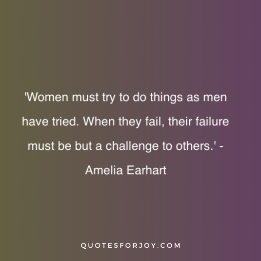 Amelia Earhart Quote 5