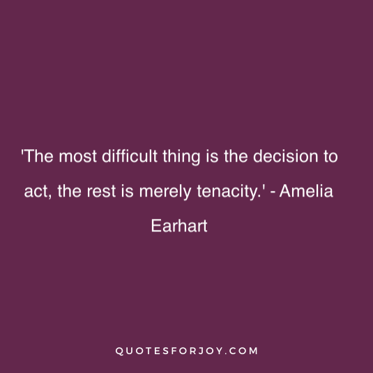 Amelia Earhart Quote 7