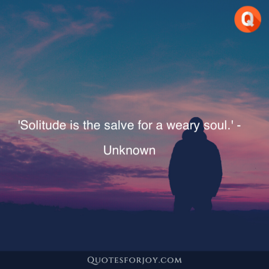 Solitude Quotes 22