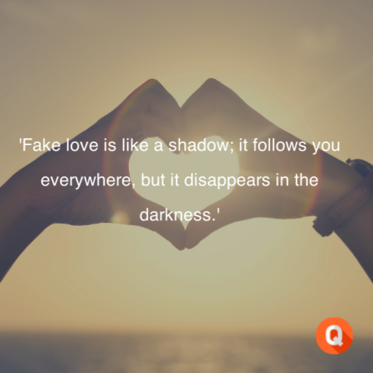 Fake Love quotes