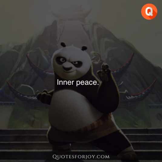 Kung Fu Panda quotes 19