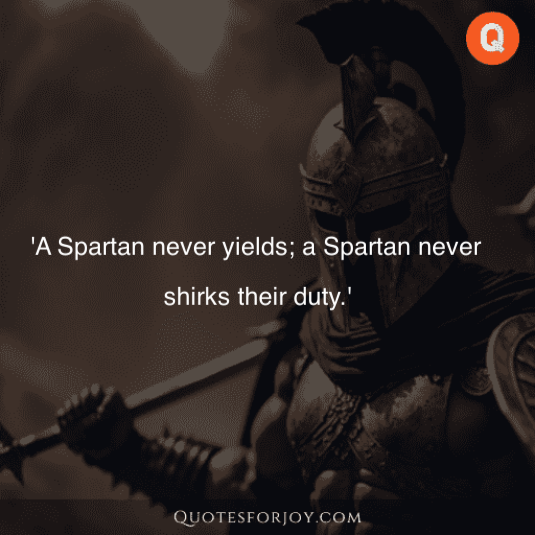 Spartan Quotes 11