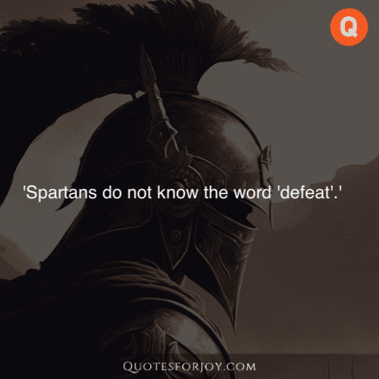 Spartan Quotes 22