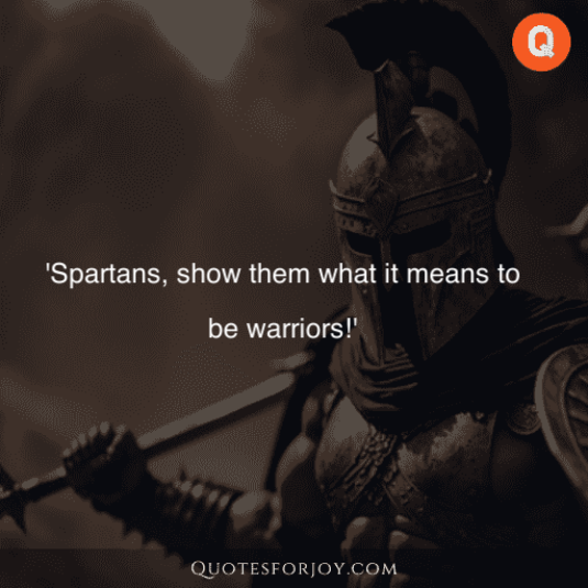 Spartan Quotes 29