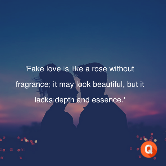 fake love quotes 12