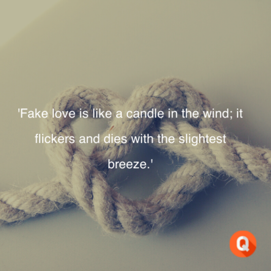 fake love quotes 20