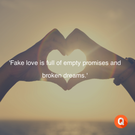 fake love quotes 3