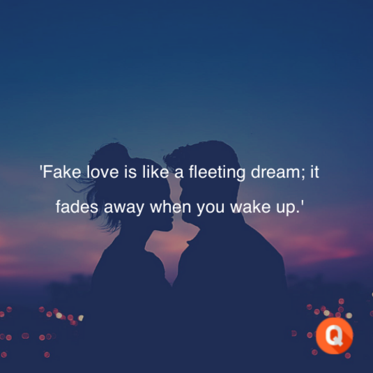 fake love quotes 31