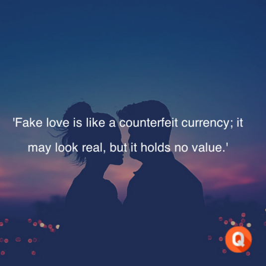 fake love quotes 37