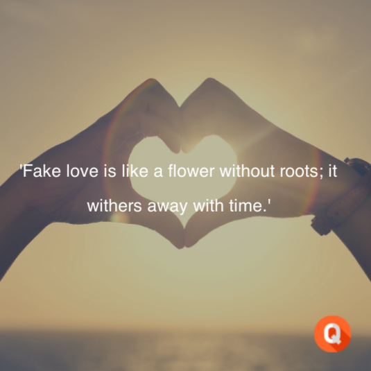 fake love quotes 41