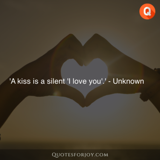Kiss Day Quotes 3