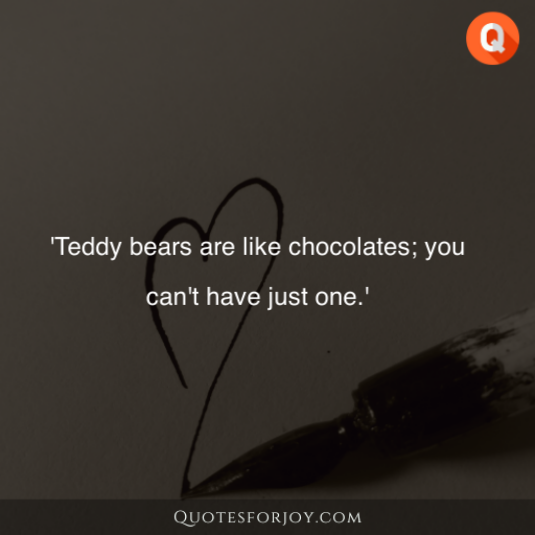Teddy Day Quotes 25