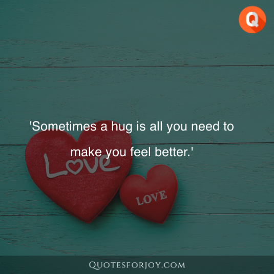 hug day quotes 5