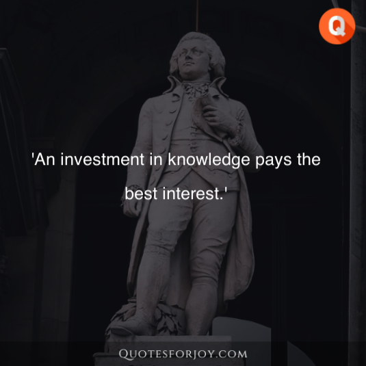 Benjamin Franklin's Quotes 0