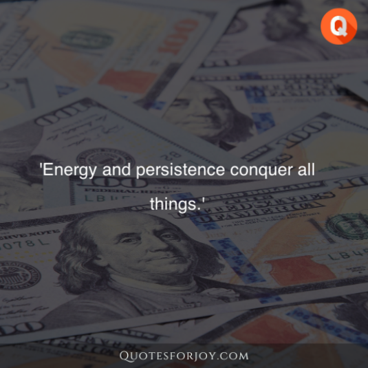 Benjamin Franklin's Quotes 11