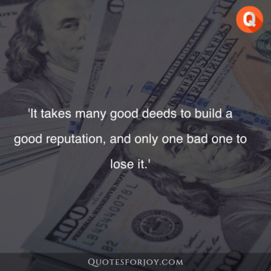 Benjamin Franklin's Quotes 16
