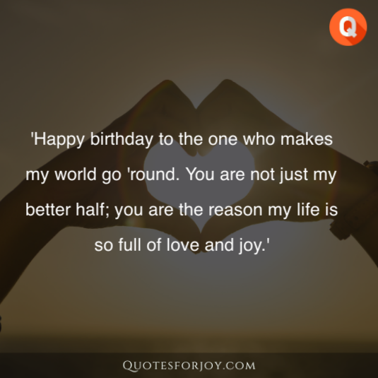Birthday Wishes for Your Better Half 17