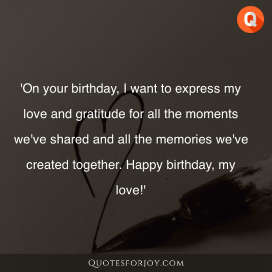 Birthday Wishes for Your Better Half 24