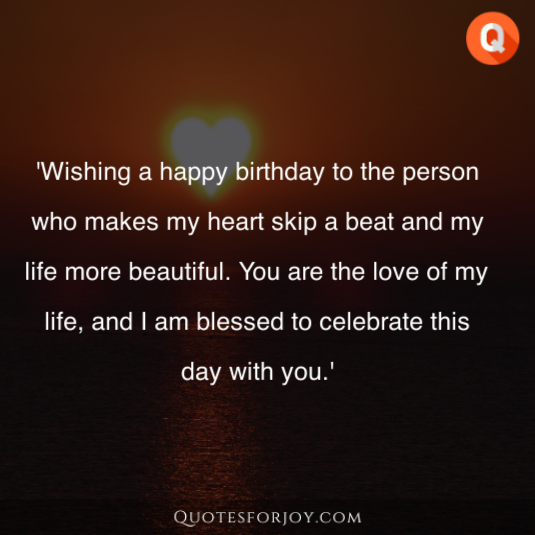 Birthday Wishes for Your Better Half 38