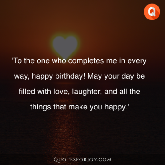 Birthday Wishes for Your Better Half 7