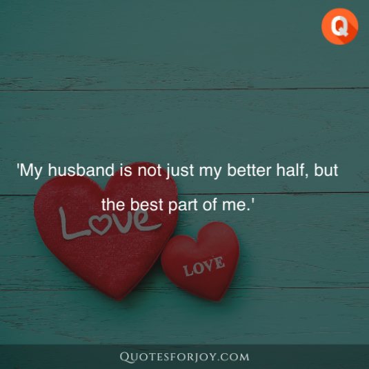 Hubby Quotes 11